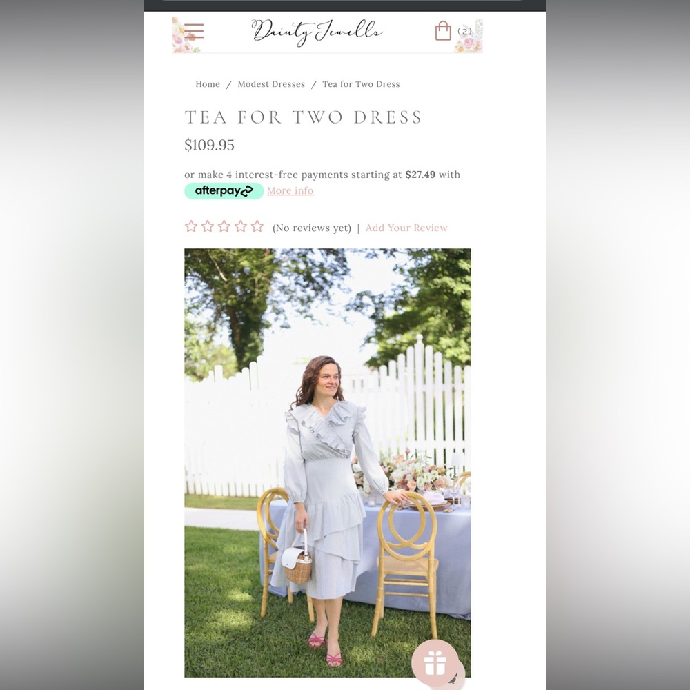 Dainty Jewells dress